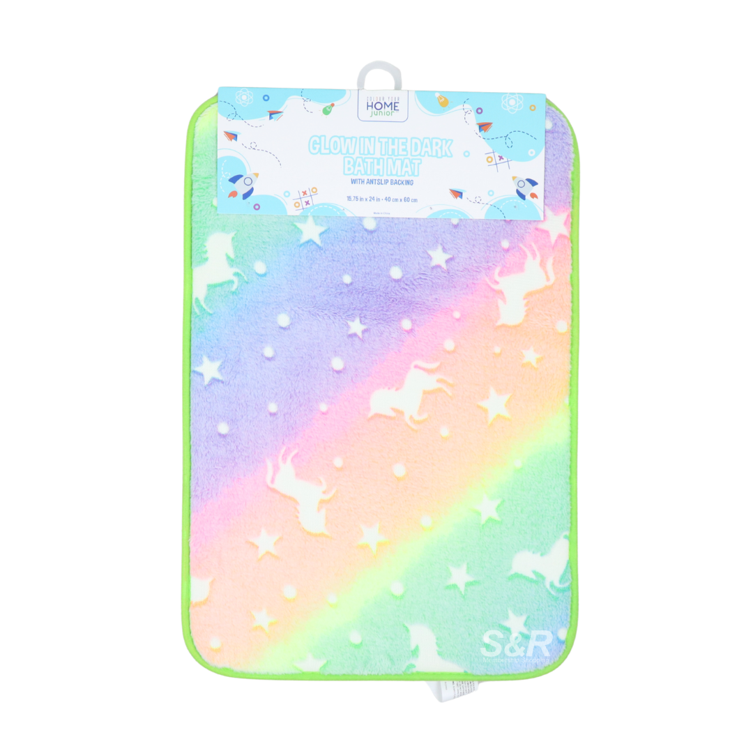 S&Co Home Junior Glow in the Dark 15.75in x 24in Bath Mat